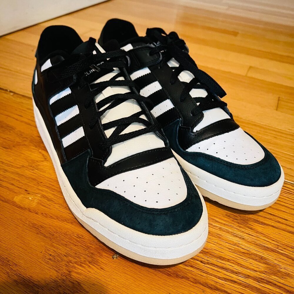 ADIDAS ORIGINALS FORUM LOW CL MEN'S SNEAKERS Size 12 - Picture 10 of 16